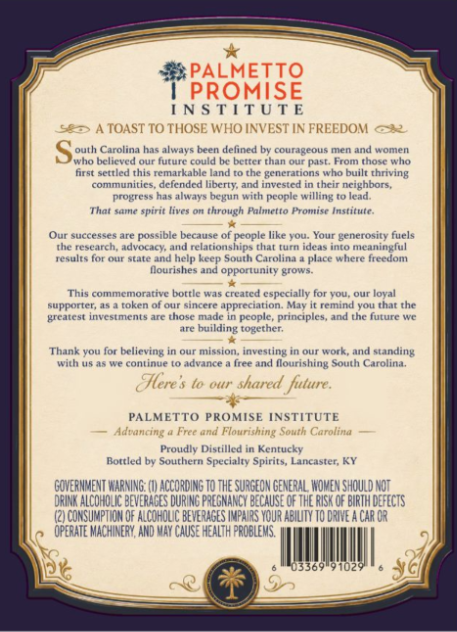 Palmetto Promise label image 2
