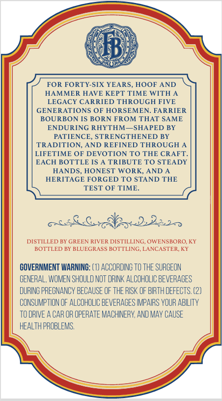 Farrier label image 2