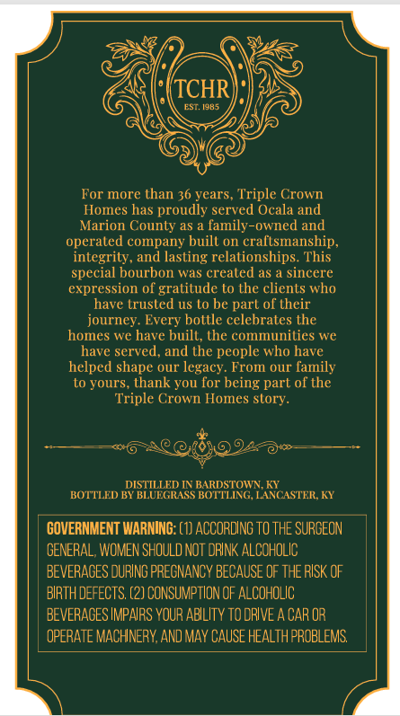 Triple Crown Homes label image 2
