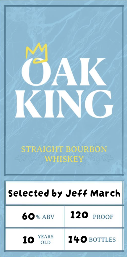 Oak King label