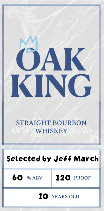 Oak King label
