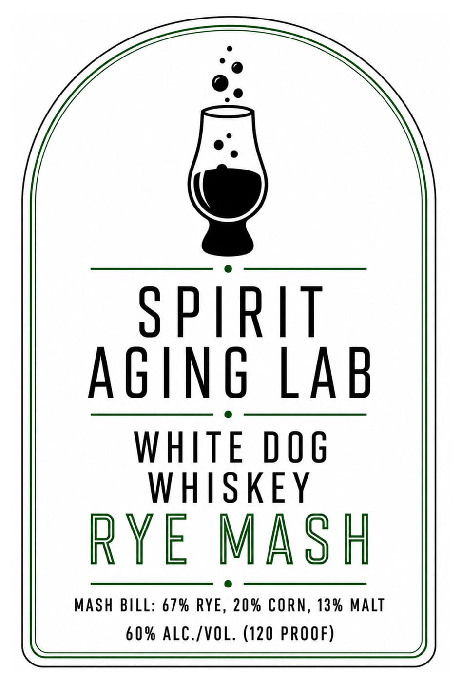 Spirit Aging Lab label