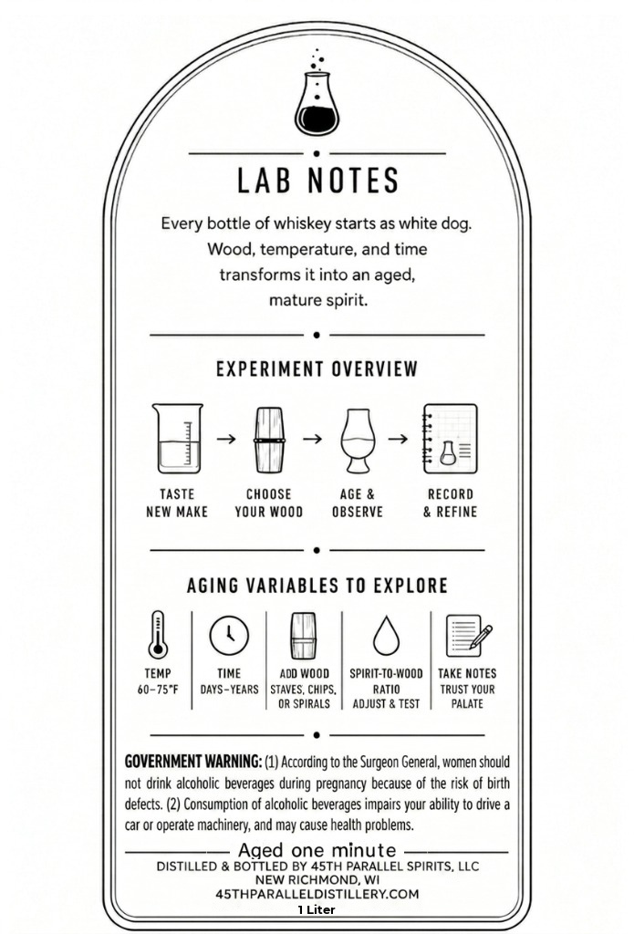 Spirit Aging Lab Rye Mash label image 2