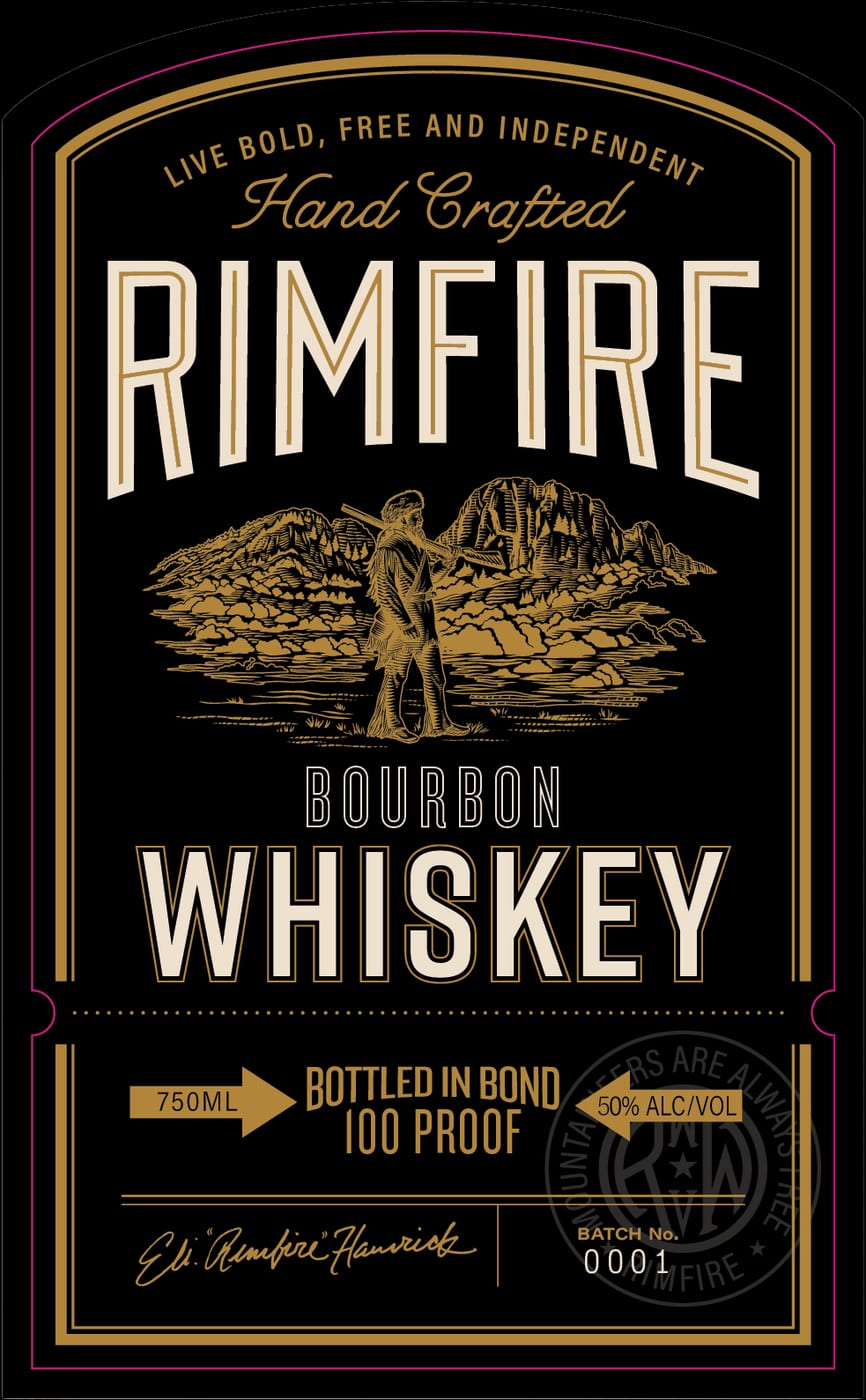 Rimfire label