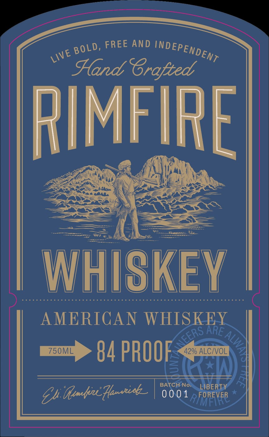 Rimfire label