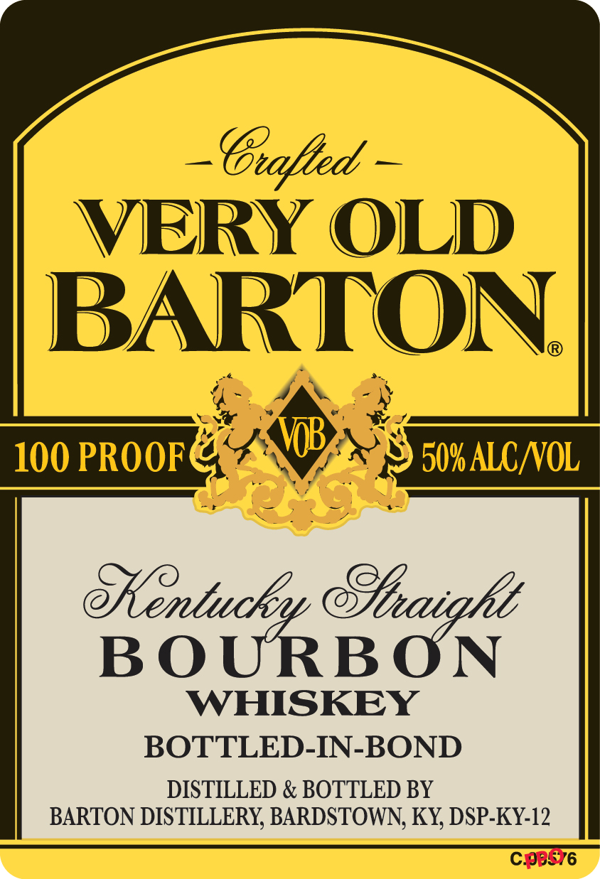 Very Old Barton label