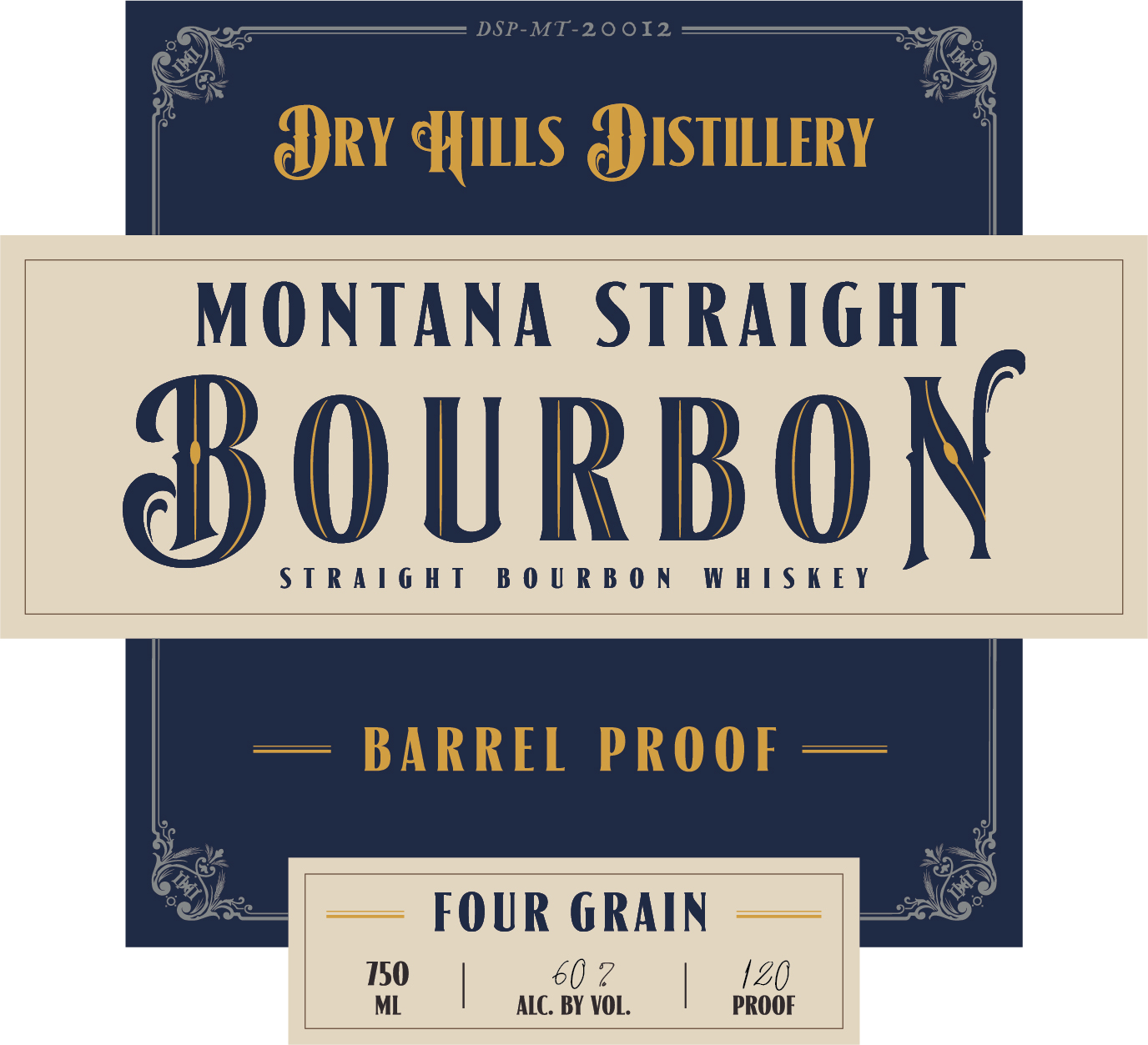 Barrel Proof label