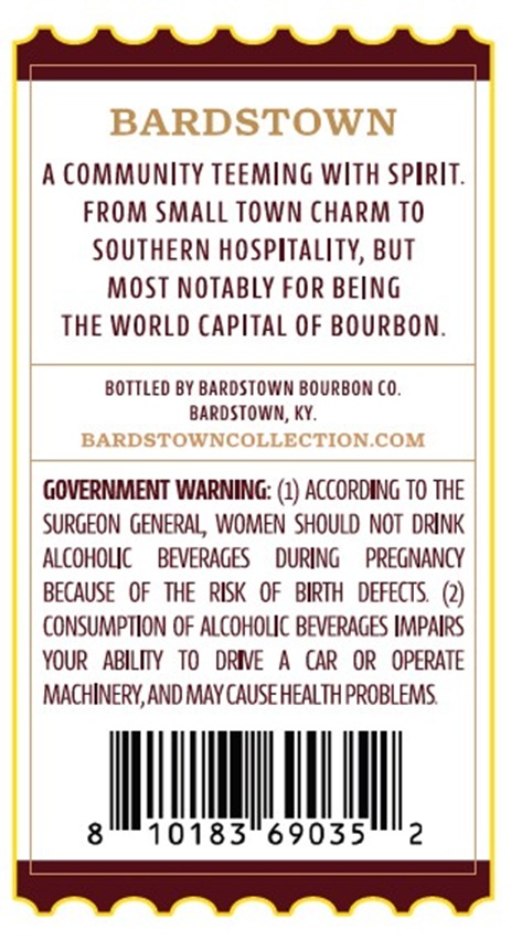 Heaven Hill Distillery label image 3