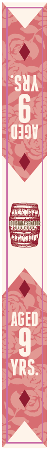 Louisiana Senator Bourbon label image 3