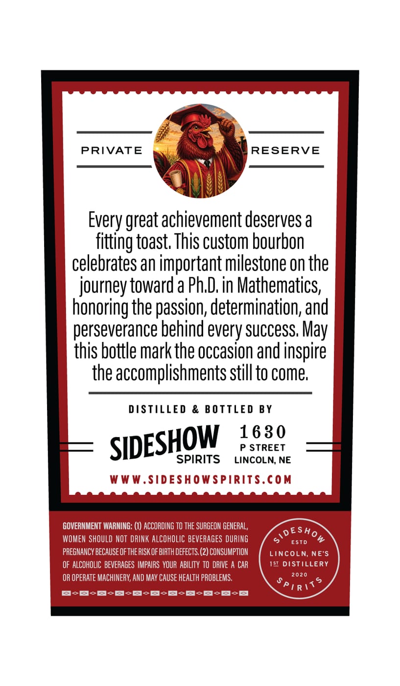 Sideshow Spirits label image 2