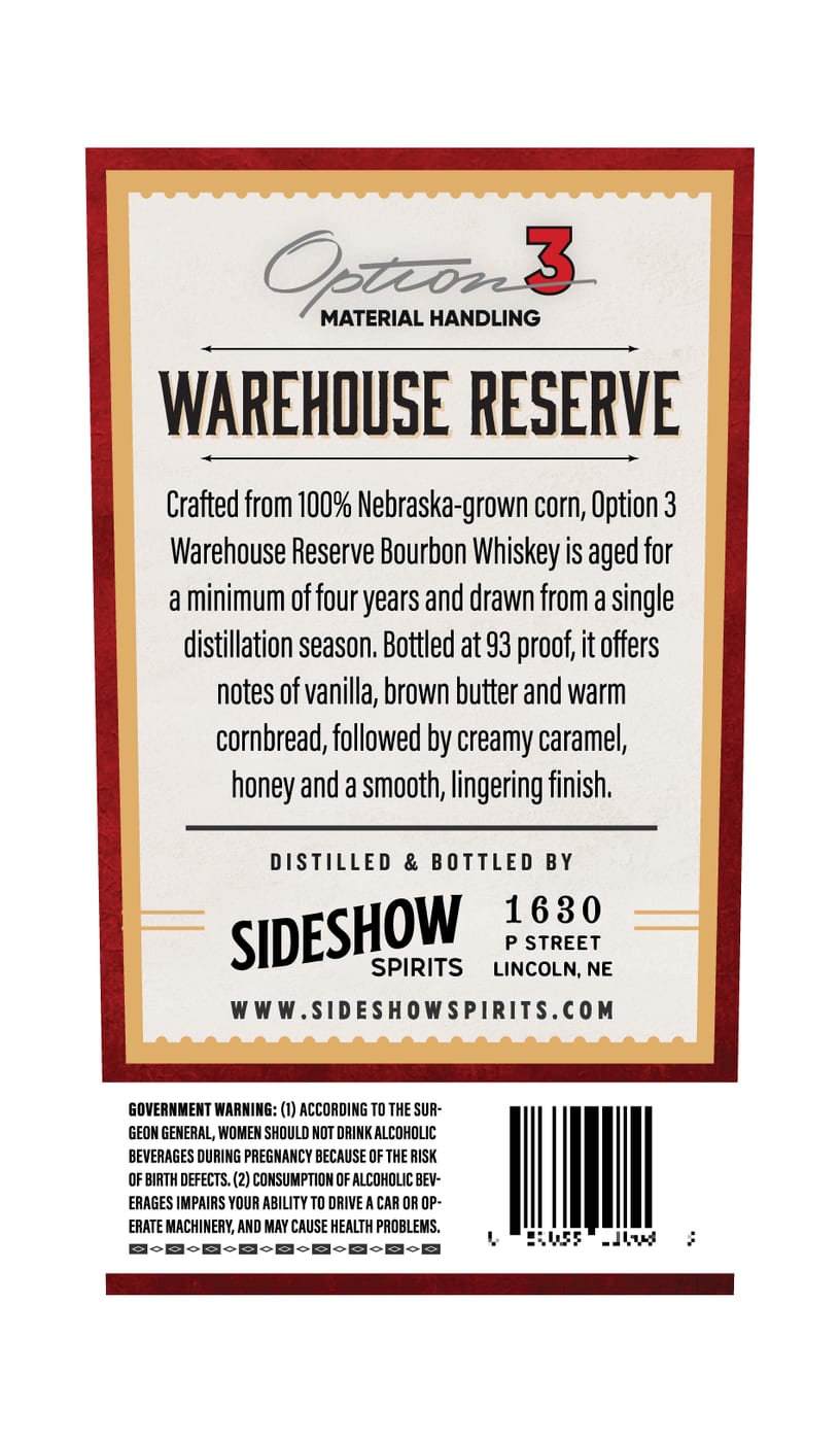 Option 3 Material Handling Warehouse Reserve label image 2