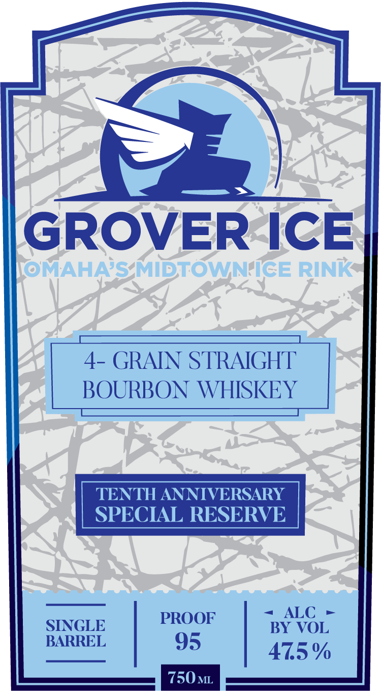Grover Ice Omaha's Midtown Ice Rink label