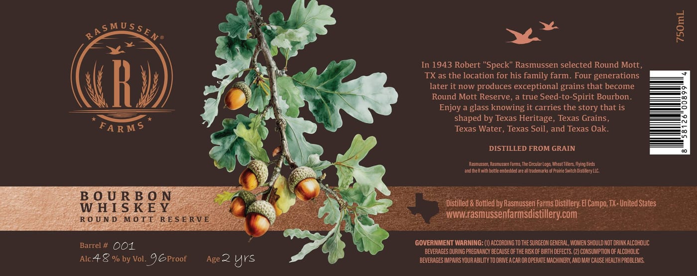 Round Mott Reserve label