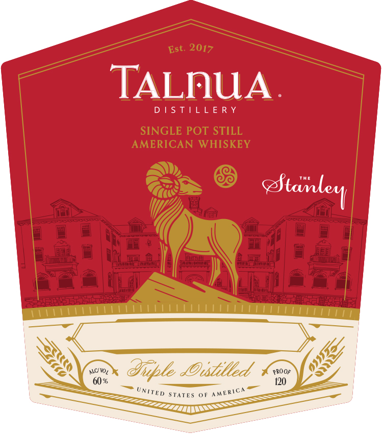 Talnua Distillery label