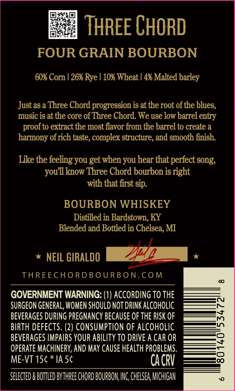 Three Chord label image 2