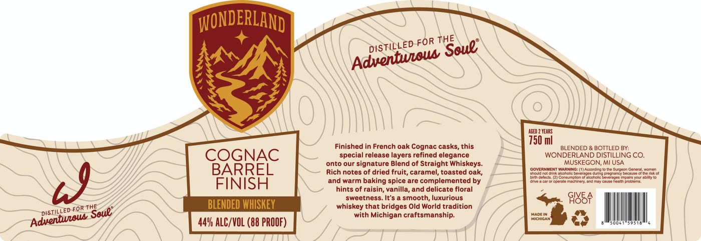 Wonderland label