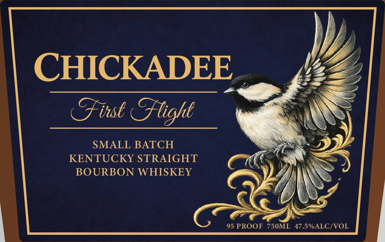 Chickadee label