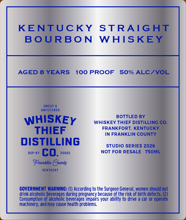 Whiskey Thief Distilling CO. Epa Select label image 2