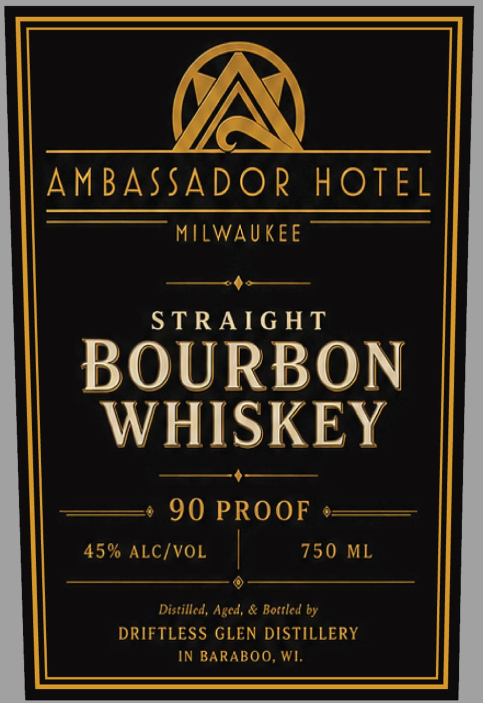 Ambassador Hotel label