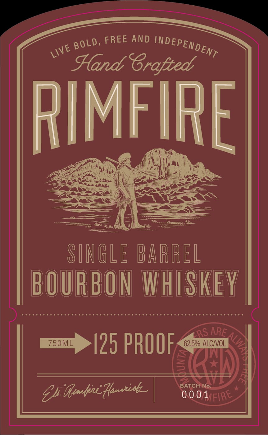 Rimfire label