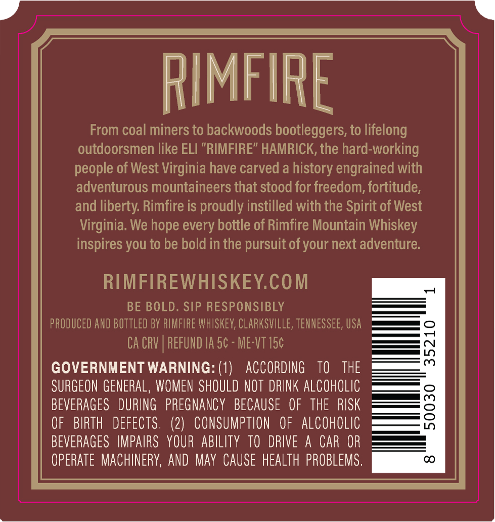 Rimfire label image 2