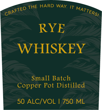 St Petersburg Distillery label
