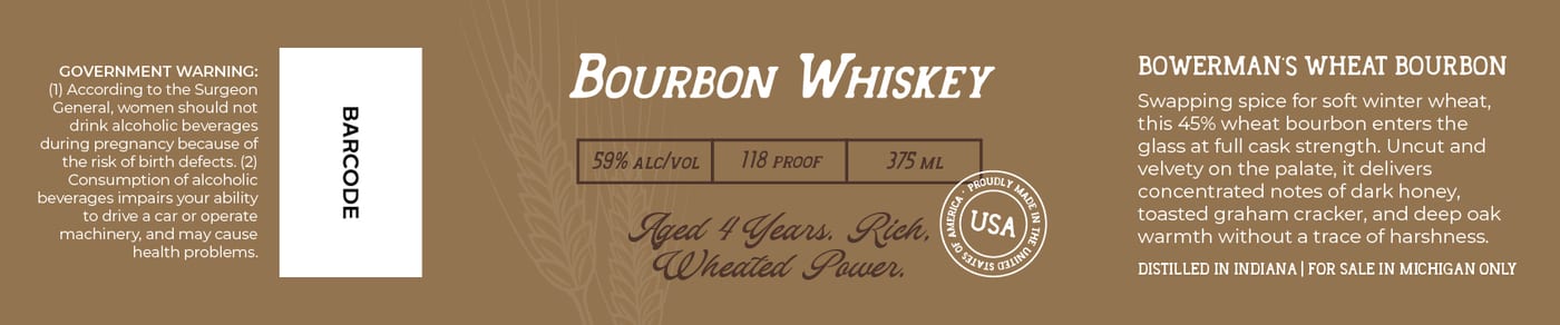 Bowerman Farms Distillery label image 2