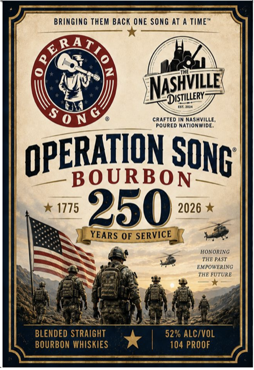 The Nashville Distillery label