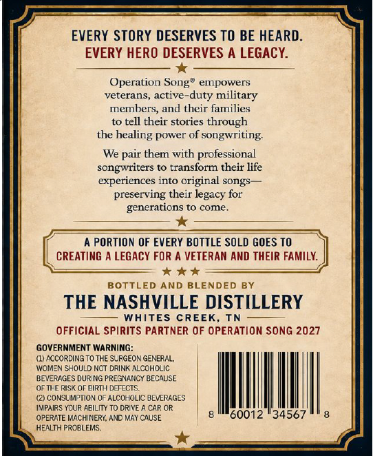 The Nashville Distillery label image 2