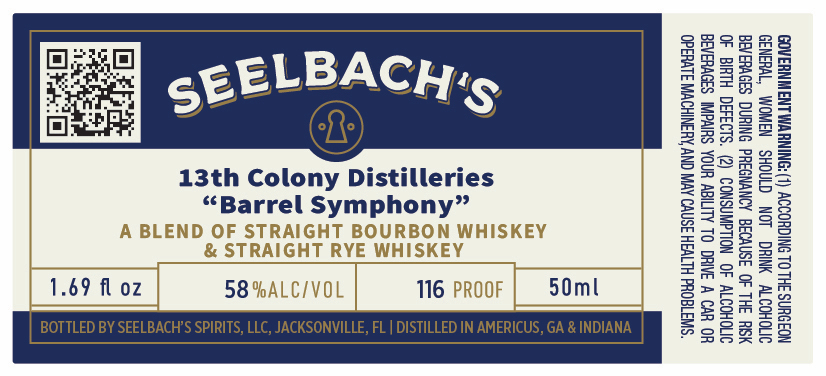 Seelbach's label