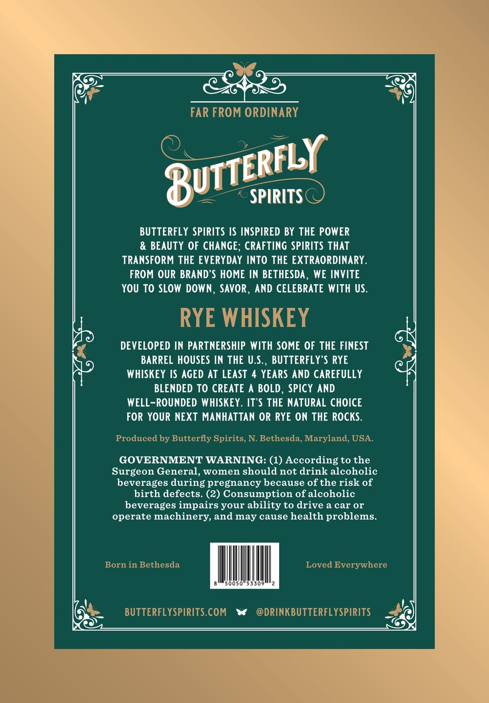 Butterfly Spirits label image 2