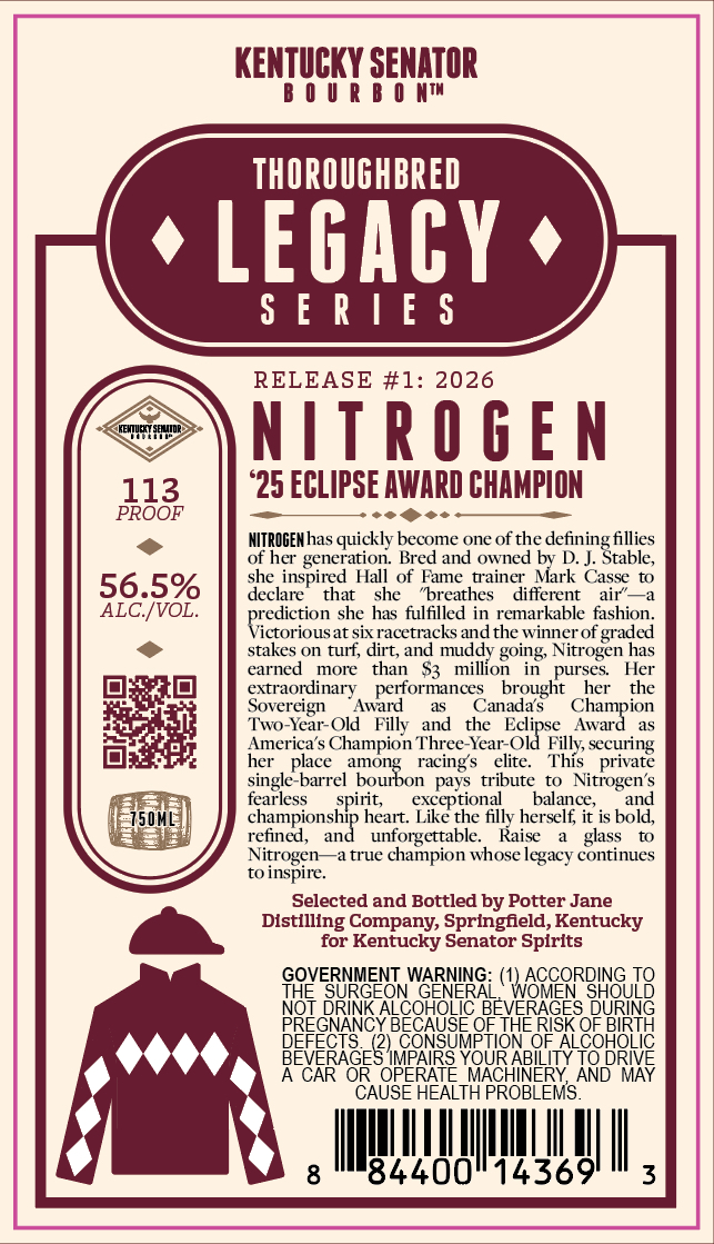 Thoroughbred Legacy Series label image 2