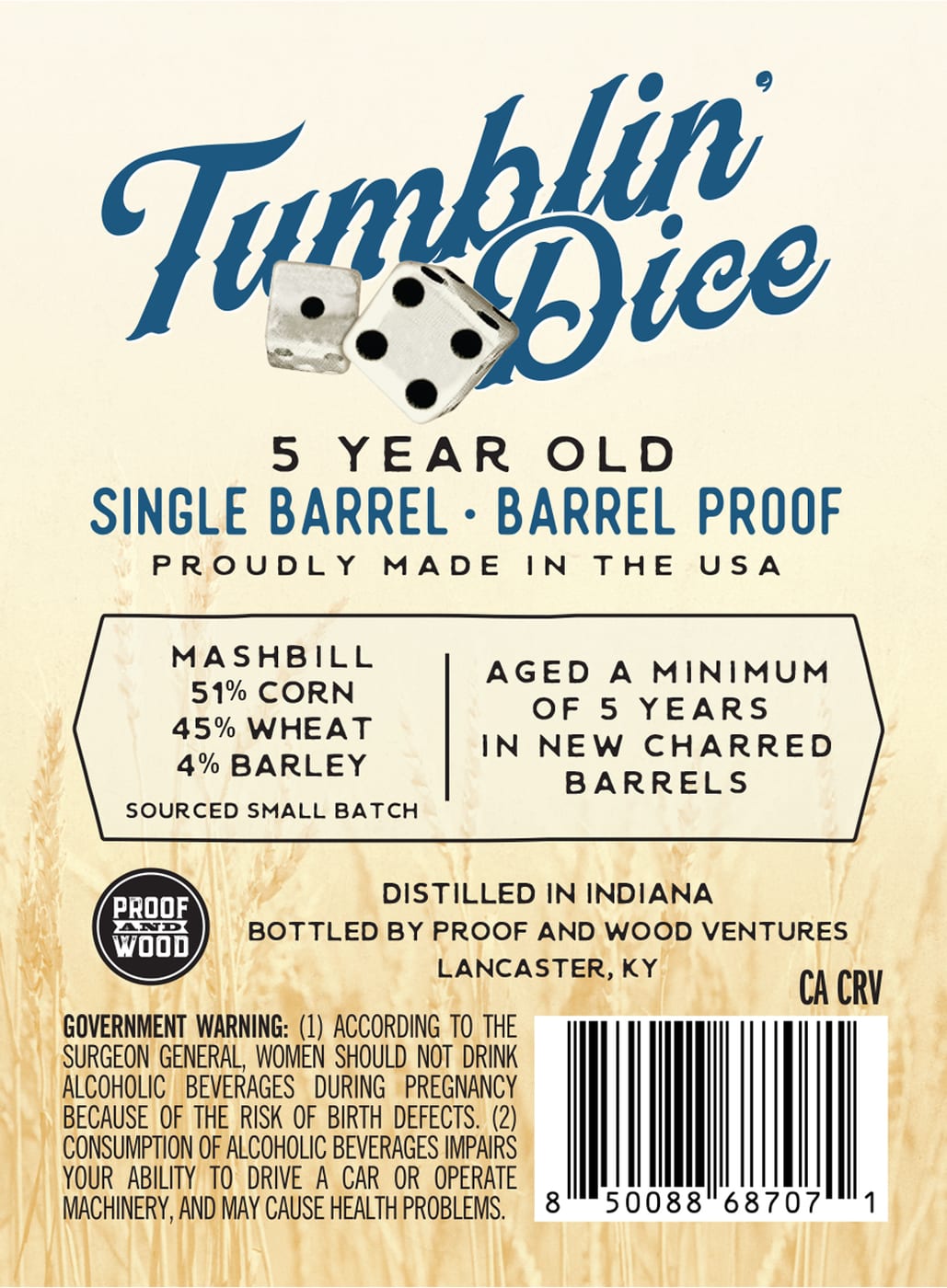 Tumbling Dice label image 2