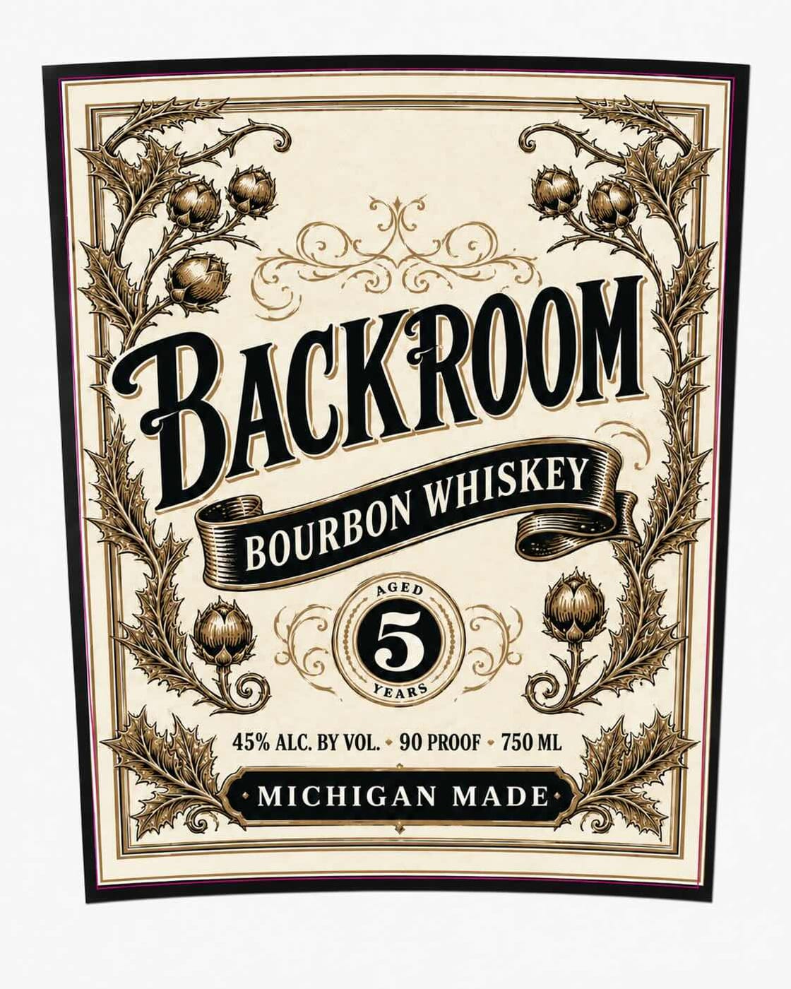 Backroom label