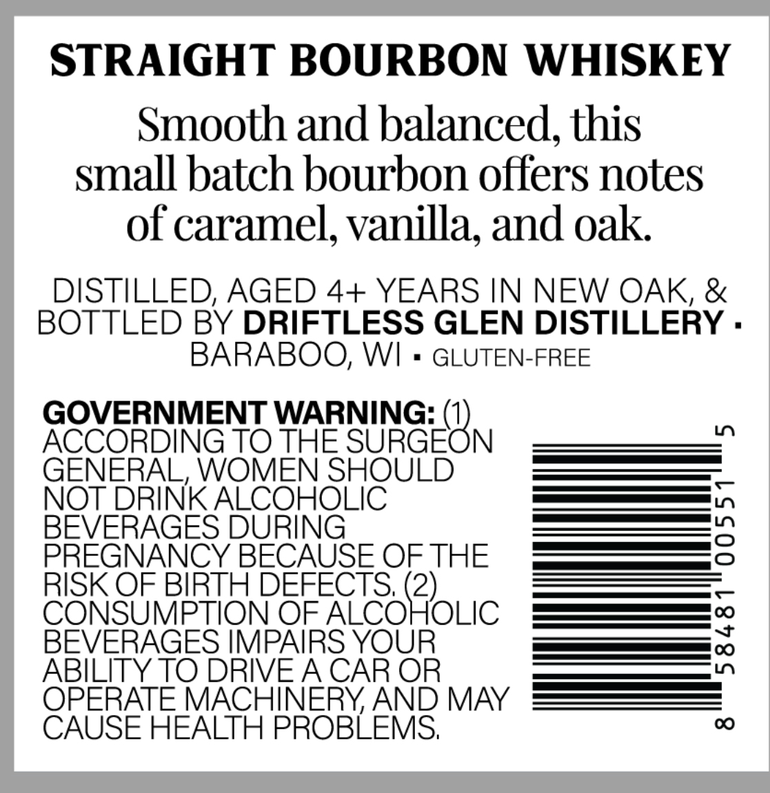 Ridgeview Liquor label image 2