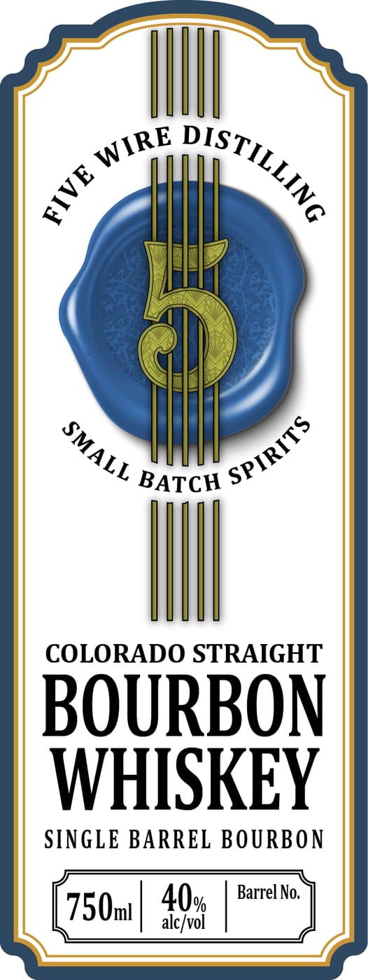 5 Wire Distilling label