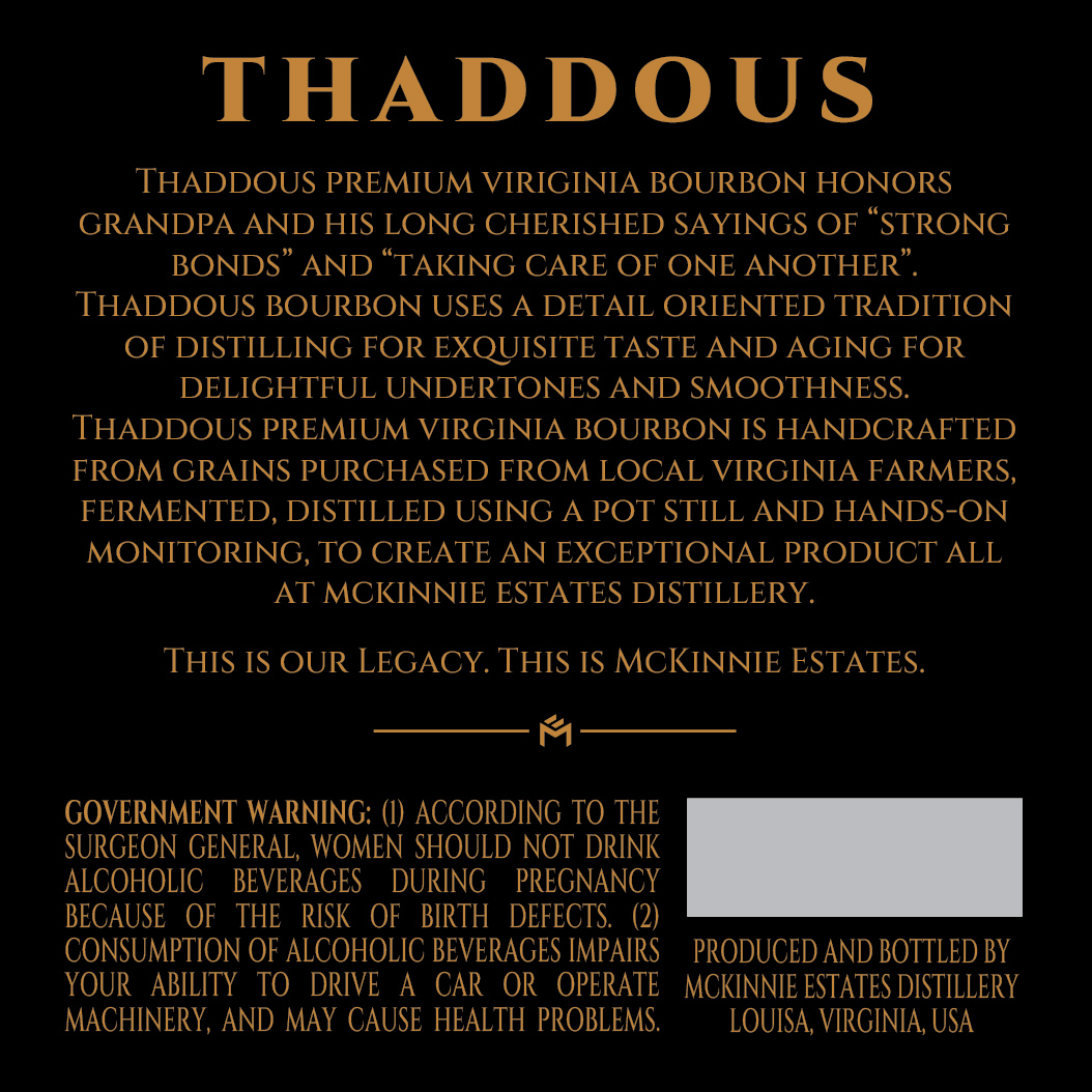 Thaddous label image 2
