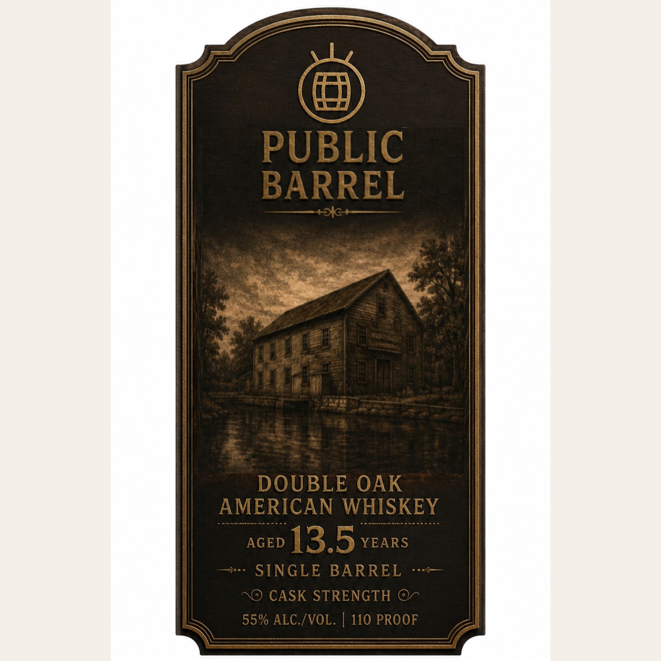 Public Barrel label