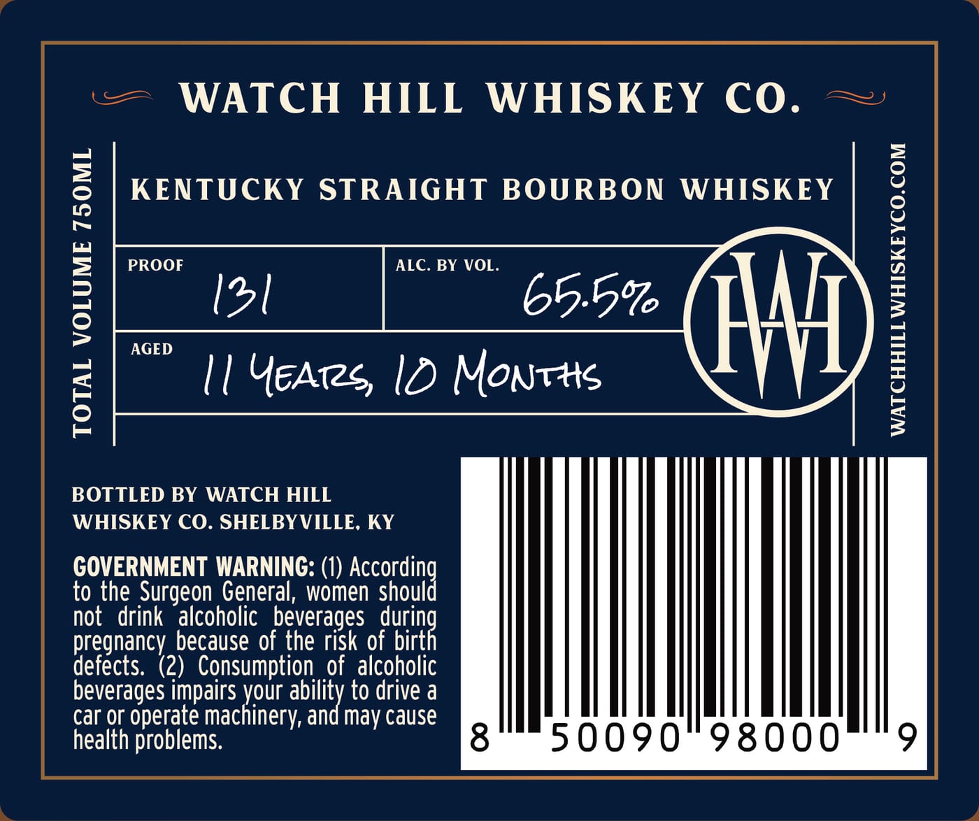Watch Hill Whiskey CO Sandbox Series label image 2