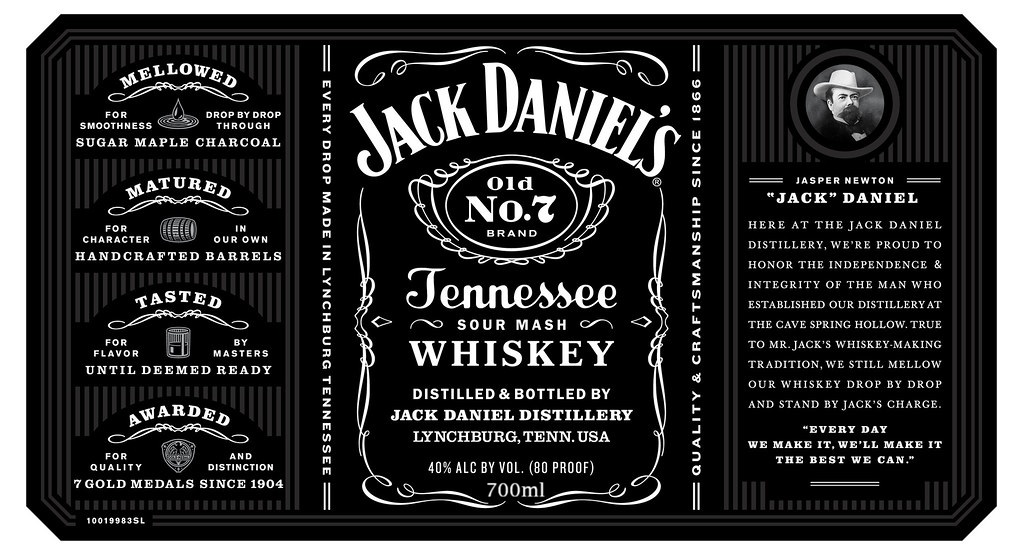 Jack Daniels label