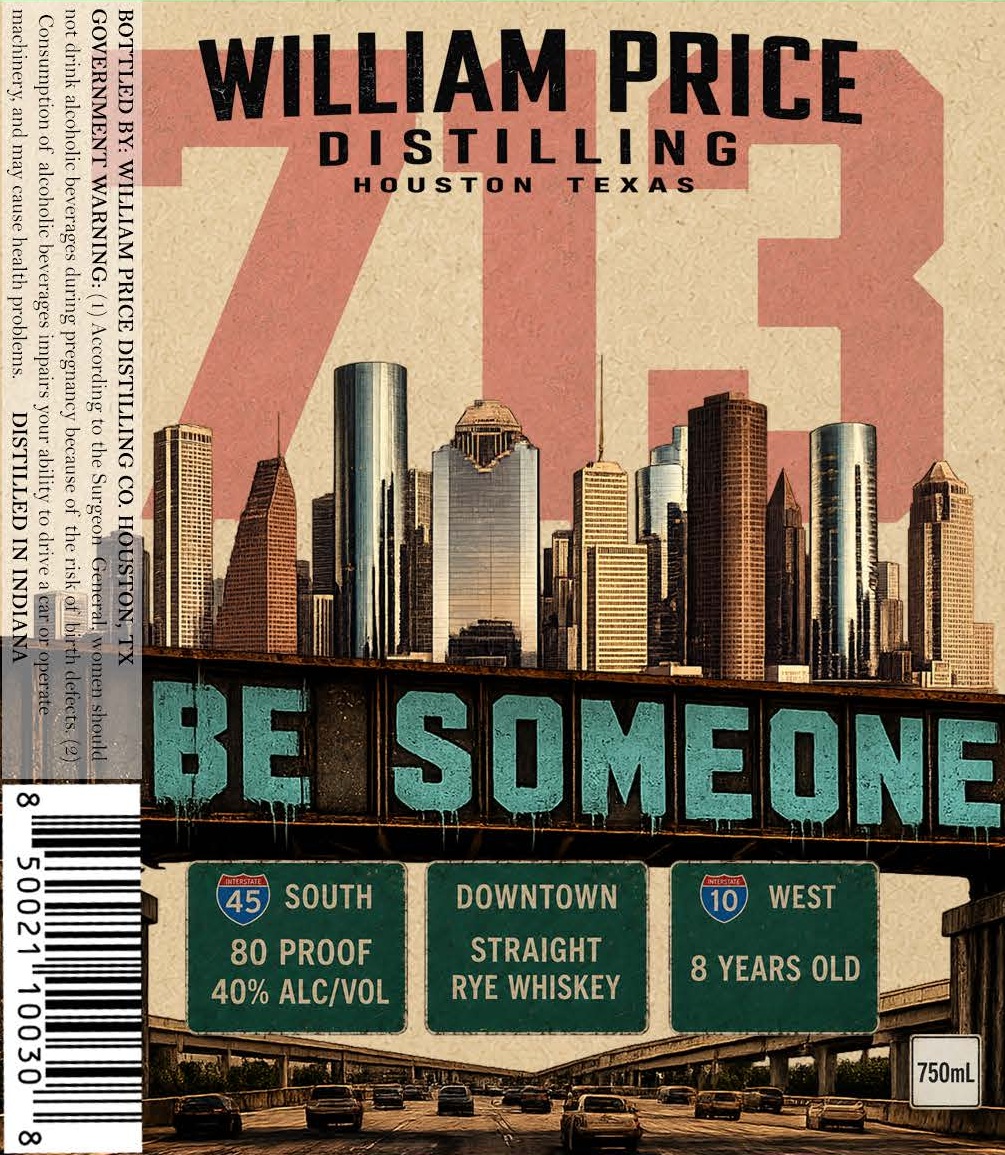 William Price Distilling label
