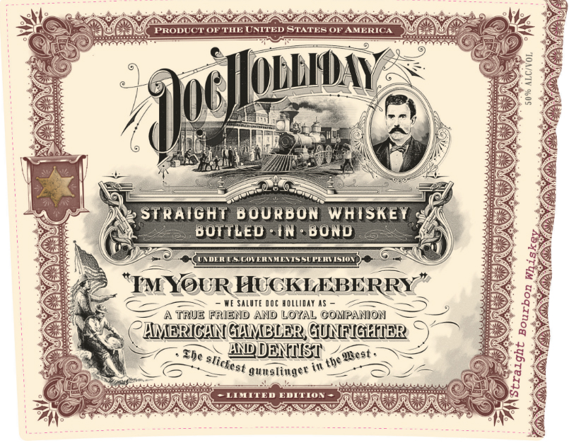 Doc Holliday label