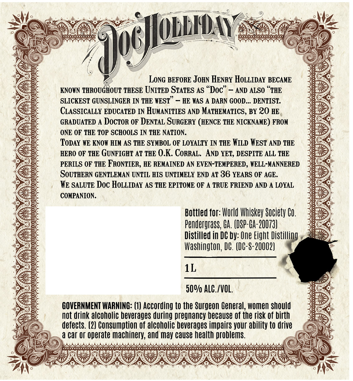 Doc Holliday label image 2