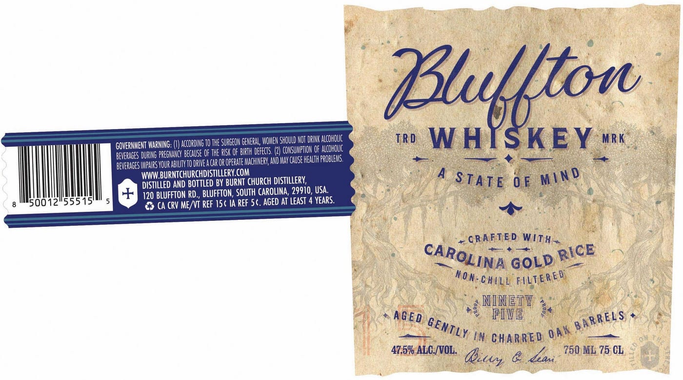 Bluffton label