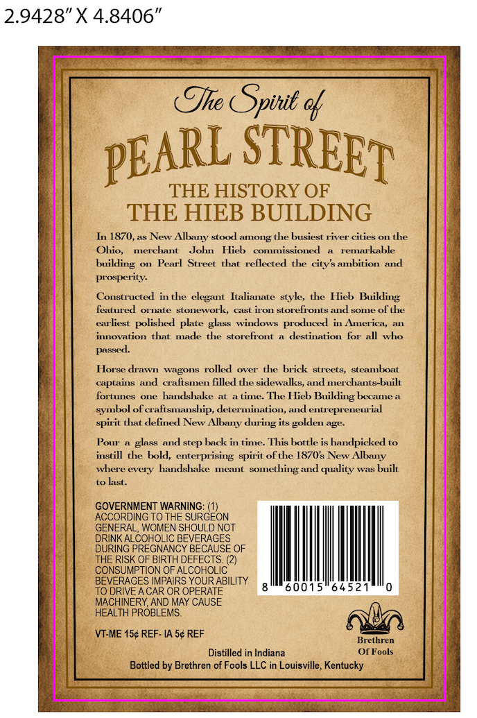 Pearl Street label image 3