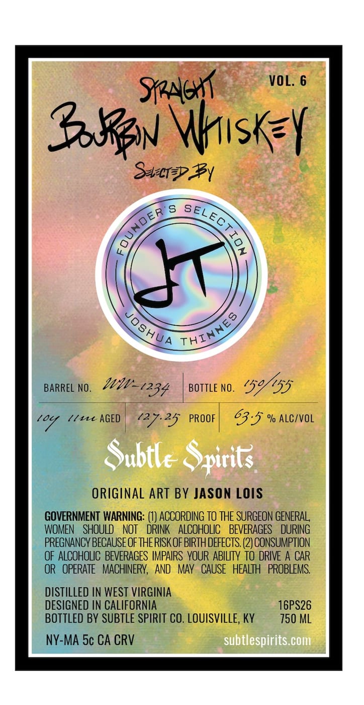 Subtle Spirits label image 2