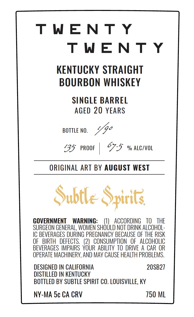 Subtle Spirits label image 2