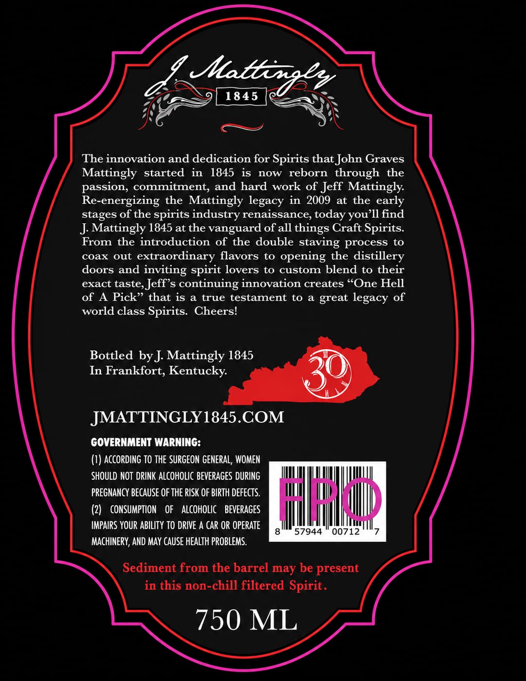 J.MATTINGLY1845 Indiana Batch Select 7 label image 2