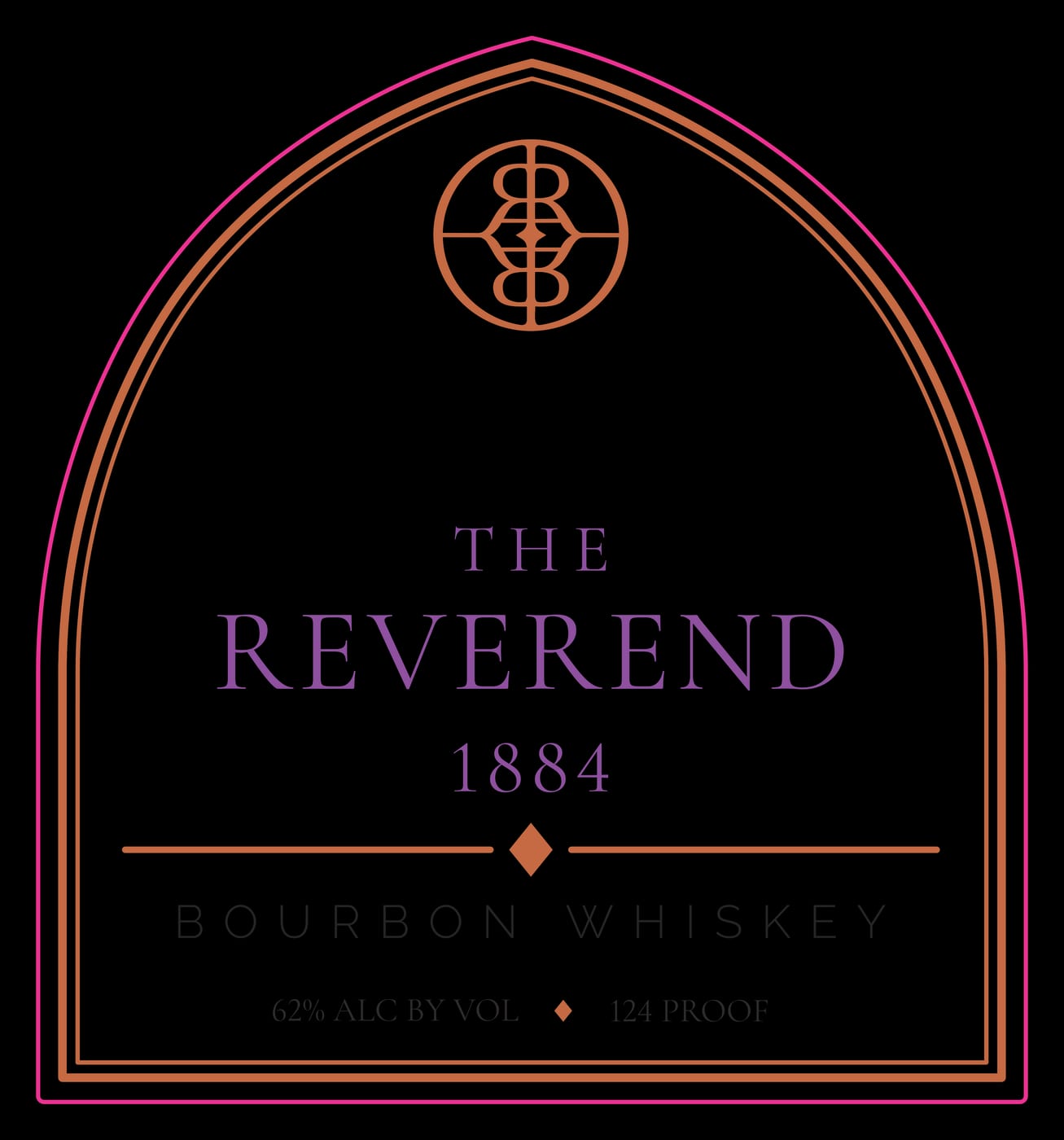 The Reverend 1884 label