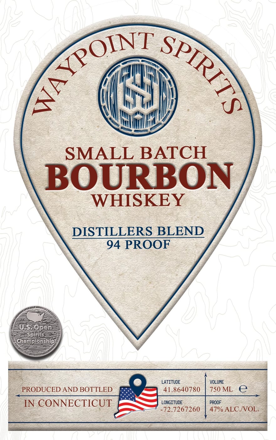Waypoint Spirits label